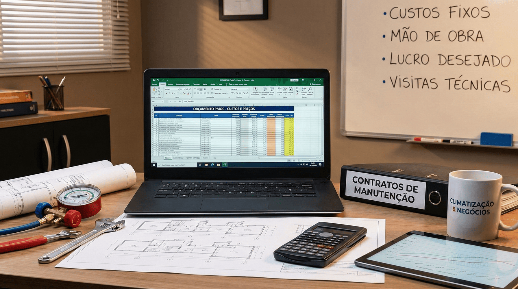 Quanto cobrar pelo PMOC?